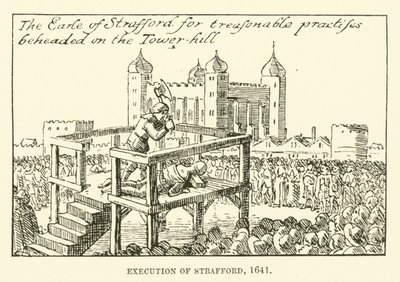 Exécution de Strafford - English School
