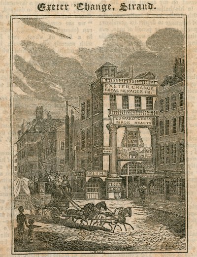 Exeter Change, The Strand, Londres - English School
