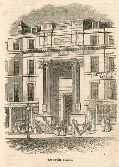 Exeter Hall, Strand, Londres - English School