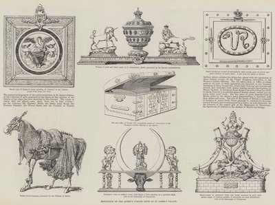 Exposition des Cadeaux du Jubilé de la Reine au Palais de St James - English School