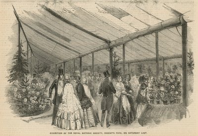 Exposition de la Société royale de botanique - English School