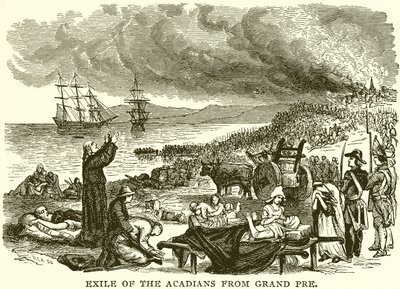 Exil des Acadiens de Grand Pré - English School