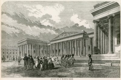 Extérieur du British Museum - English School