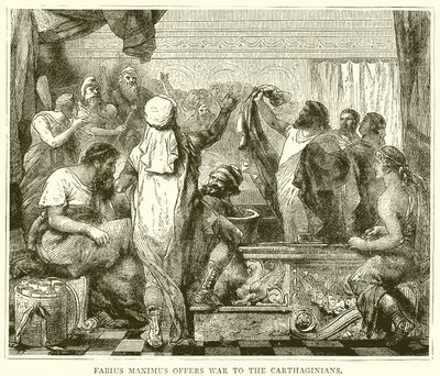 Fabius Maximus offre la guerre aux Carthaginois - English School