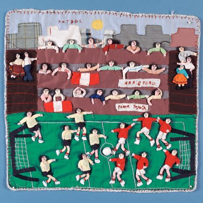 Collage de tissu d