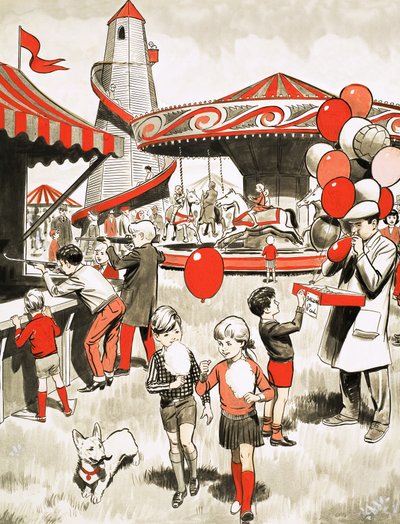 Scène de Fête Foraine - English School