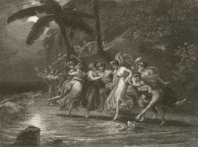 Fées sur le rivage - English School