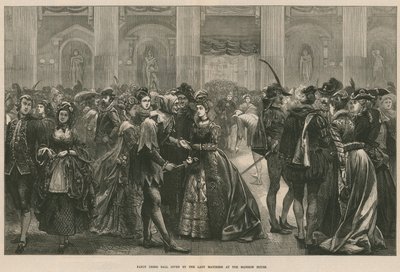 Bal costumé donné par la Lady Mayoress au Mansion House - English School