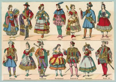 Costumes de déguisement - English School