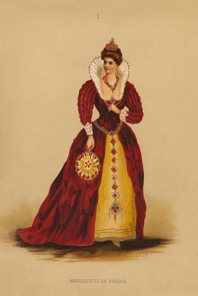Costumes de déguisement : Marguerite De Valois - English School