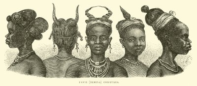 Coiffures fanti (Elmina) - English School