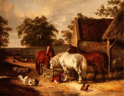 Scène de ferme - English School
