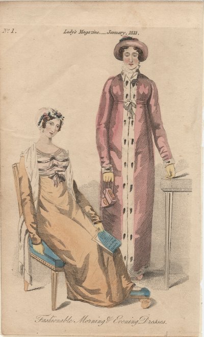 Robe de matin et de soirée à la mode - English School