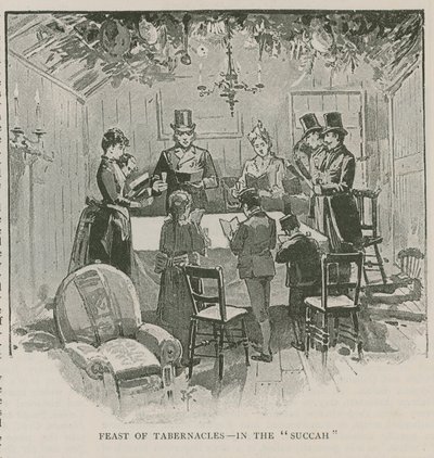 Fête des Tabernacles - dans la Soukka - English School