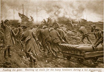 Nourrir les canons, 1914-19 - English School
