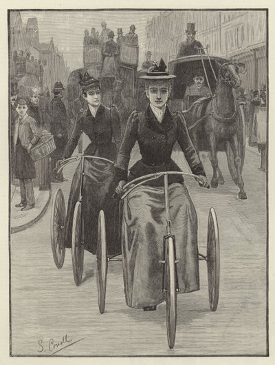 Cyclistes féminines - English School