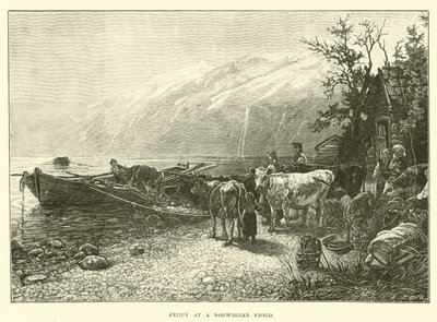 Bac à un fjord norvégien - English School