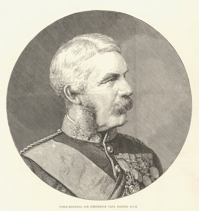 Field-Marshal Sir Frederick Paul Haines, GCB - English School