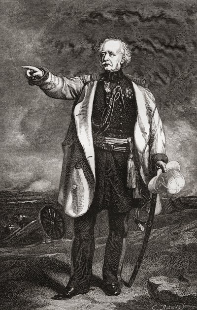 Field Marshal Hugh Gough, tiré de The Magazine of Art, publié en 1878 - English School
