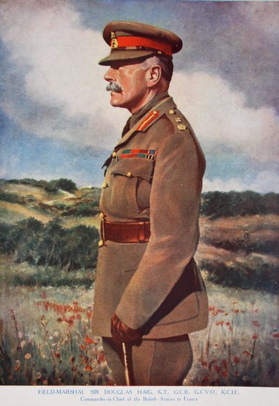 Maréchal Sir Douglas Haig, 1914-19 - English School