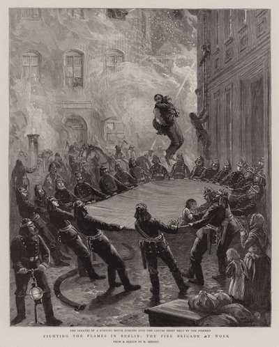 Combattre les flammes à Berlin, la brigade des pompiers au travail - English School