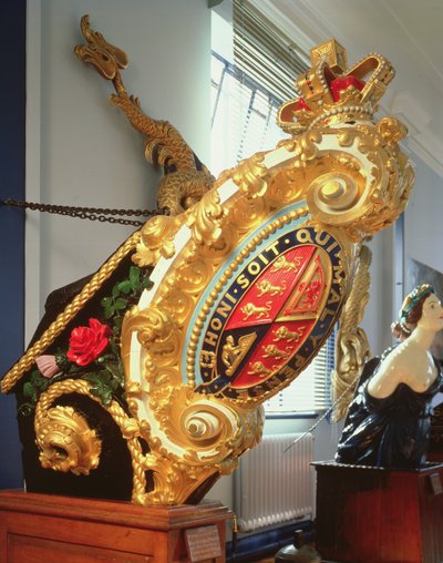 Figure de proue du HMY Victoria and Albert II - English School