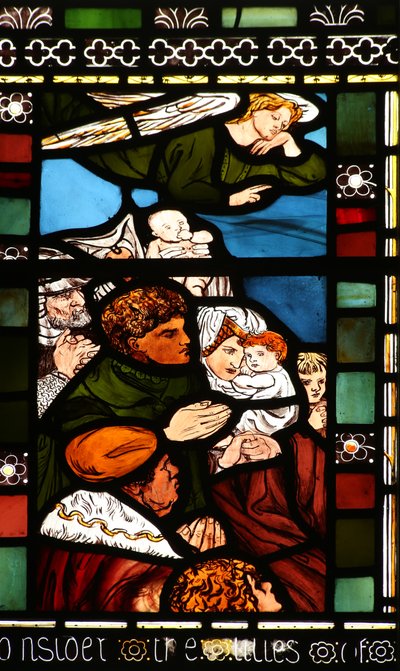 Figures assistant au Sermon sur la Montagne - English School