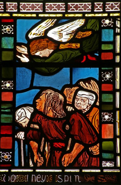Figures assistant au Sermon sur la Montagne - English School