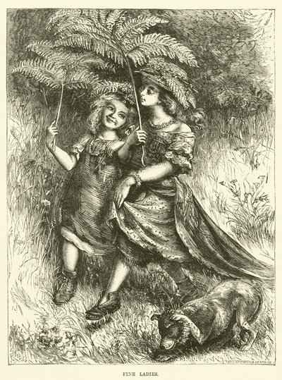 Dames élégantes - English School