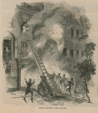 Échelles de secours : Échelle de secours de la Royal Society - English School