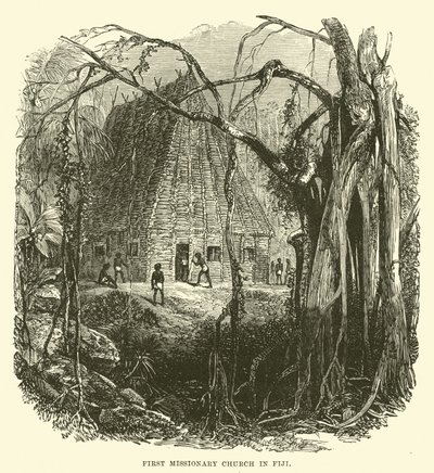 Première église missionnaire aux Fidji - English School