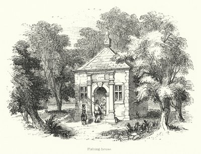 Maison de Pêche (gravure) - English School
