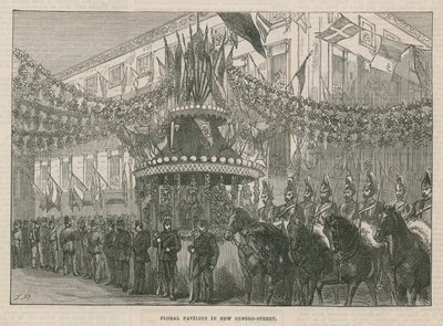 Pavillon floral à New Oxford Street - English School