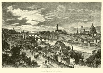 Florence, depuis San Miniato - English School