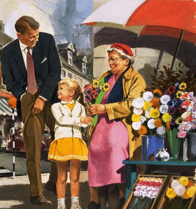 Vendeur de Fleurs - English School