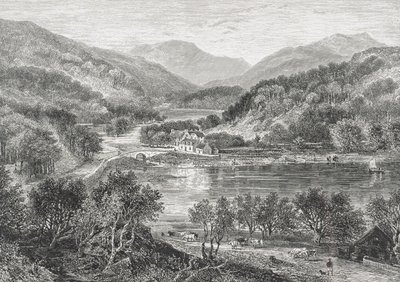 Flowerdale, Gairloch vers 1880, de 