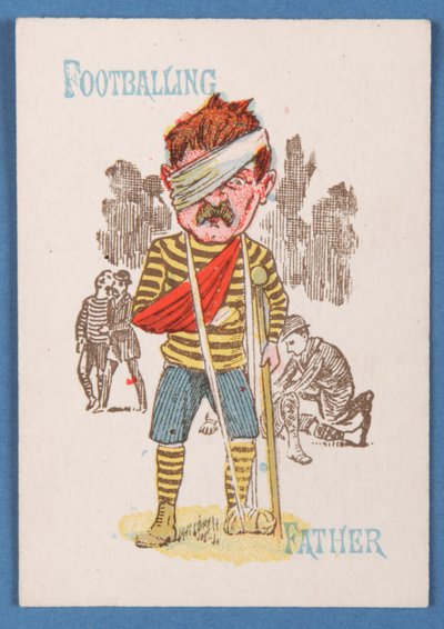 Père footballer, carte d