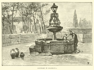 Fontaine à Salamanque - English School