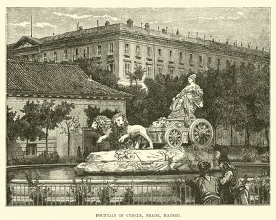 Fontaine de Cybèle, Prado, Madrid - English School