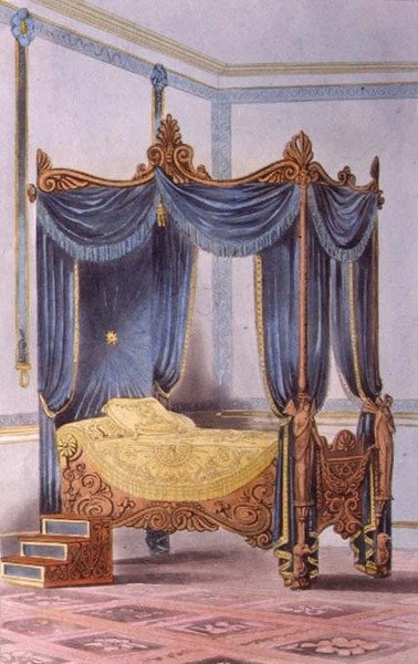 Lit à baldaquin, planche 186 de 