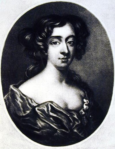 Frances Teresa Stuart (1647-1702) duchesse de Richmond, illustration de Portraits de personnages illustres de l