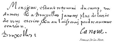 Francis De la Nove - English School