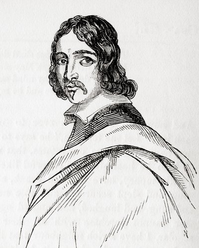 Francis Moore, médecin et astrologue britannique, de Old England: A Pictorial Museum, pub. 1847 - English School