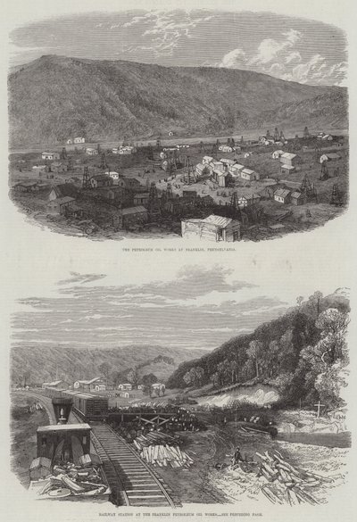 Usines de pétrole Franklin - English School