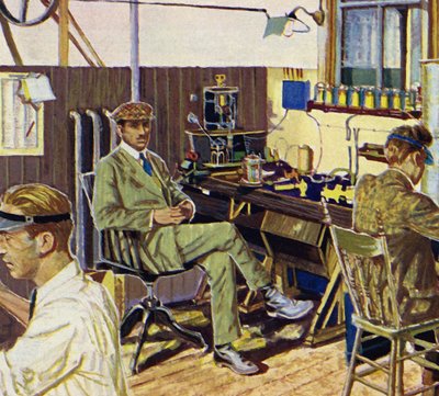 Fred Royce a créé une usine pour fabriquer du matériel électrique - English School