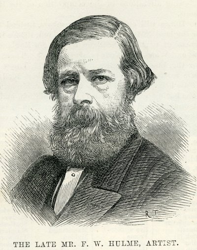 Frederick William Hulme (1816-84) de The Illustrated London News 6 décembre 1884 - English School