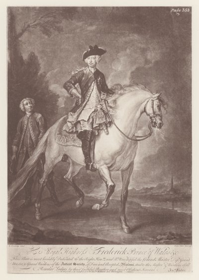 Frédéric, prince de Galles - English School