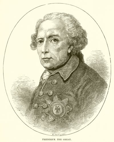 Frédéric le Grand - English School