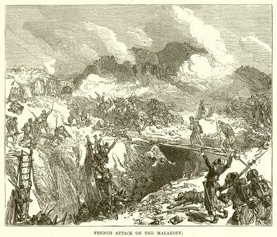 Attaque Française sur le Malakoff - English School