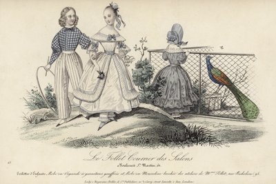 Modes enfantines françaises, XIXe siècle - English School